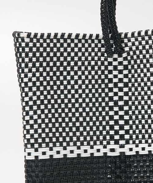 collex / コレックス トートバッグ | 【MOON BIRD/ムーンバード】【別注】 バイカラーメルカドバッグ | 詳細12