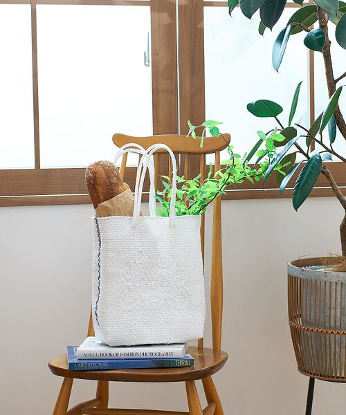 collex / コレックス トートバッグ | 【MOON BIRD/ムーンバード】【別注】サイドラインメルカドバック | 詳細2