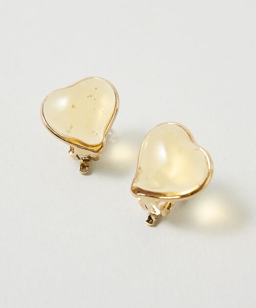 collex / コレックス ピアス・イヤリング | 【Elodie Pavie】ガラスハートイヤリング | 詳細2