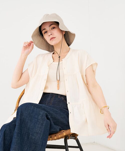 collex / コレックス ハット | 【Nine Tailor/ナインテーラー】 Canna Hat リネンハット | 詳細1