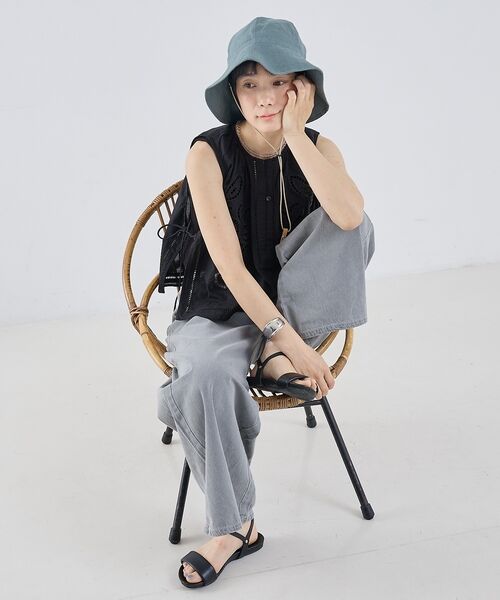 collex / コレックス ハット | 【Nine Tailor/ナインテーラー】 Canna Hat リネンハット | 詳細13