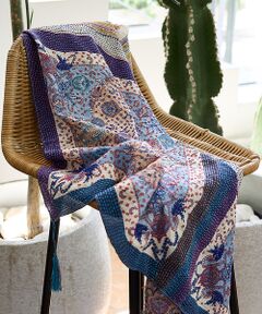 collex / コレックス マフラー・ショール・スヌード・ストール | 刺し子シルク大判ストール