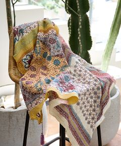 collex / コレックス マフラー・ショール・スヌード・ストール | 刺し子シルク大判ストール