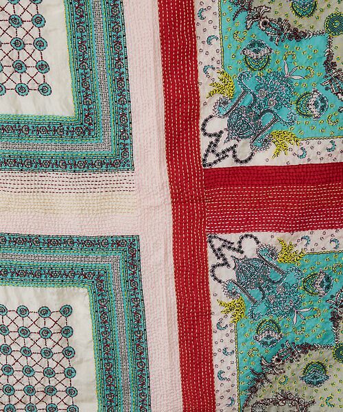 collex / コレックス マフラー・ショール・スヌード・ストール | 刺し子シルク大判ストール | 詳細5