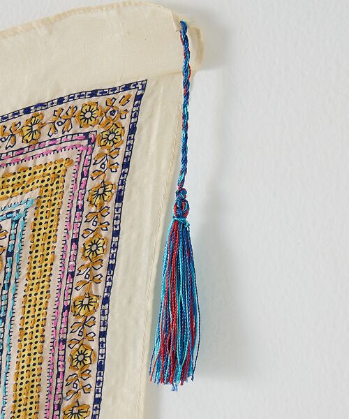 collex / コレックス マフラー・ショール・スヌード・ストール | 刺し子シルク大判ストール | 詳細5