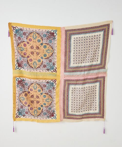 collex / コレックス マフラー・ショール・スヌード・ストール | 刺し子シルク大判ストール | 詳細10