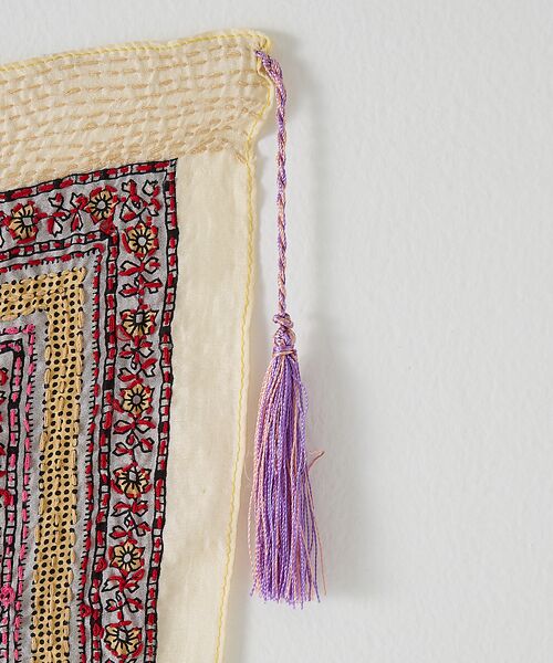 collex / コレックス マフラー・ショール・スヌード・ストール | 刺し子シルク大判ストール | 詳細14