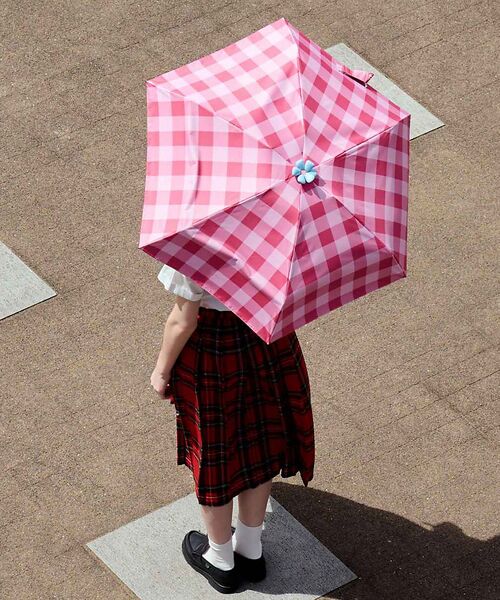 collex / コレックス 傘 | Ohana Parasol 折りたたみ日傘 チェック【assa】 | 詳細2
