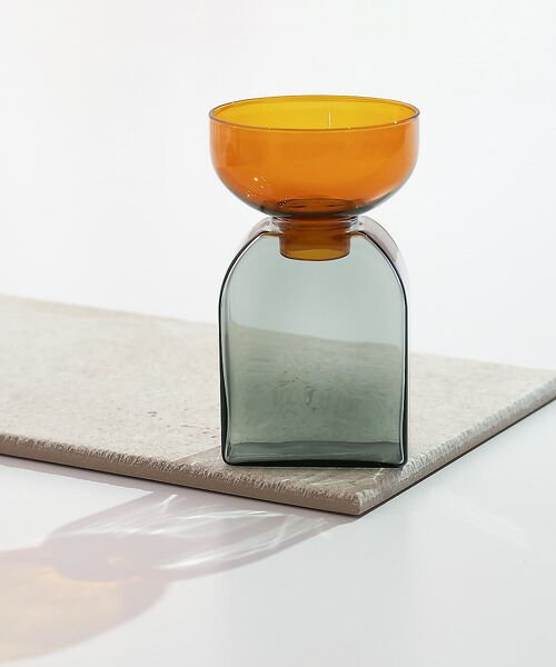 collex/コレックス 【amabro/アマブロ】TWO TONE VASE ツートン フラワーベース ブラウン系その他1 F collex/コレックス 【amabro/アマブロ】TWO TONE VASE ツートン フラワーベース ブラウン系その他1 F