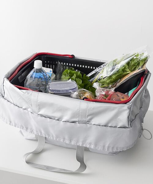 collex / コレックス エコバッグ | 山崎実業  【TOWER/タワー】洗える持ち帰り寿司・ピザが入るレジかごかばん | 詳細22