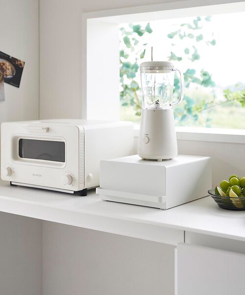 collex / コレックス インテリア・生活雑貨・ホビー・ステーショナリー | 【tower】 引出付きキッチン家電下ラック 省スペース 台所収納 | 詳細5