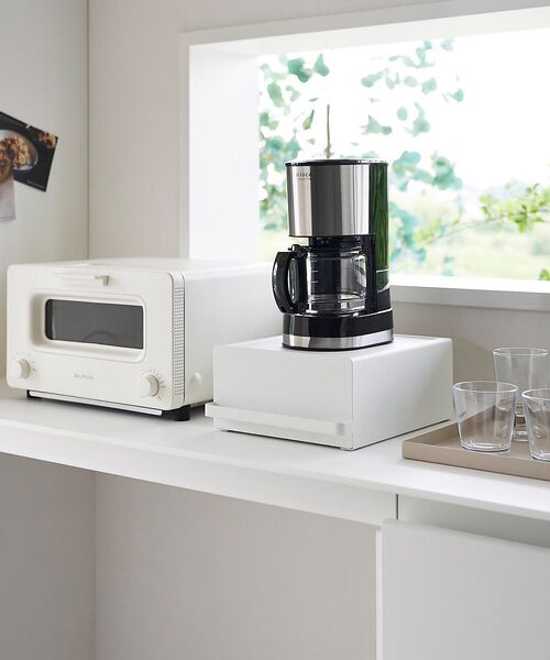 collex / コレックス インテリア・生活雑貨・ホビー・ステーショナリー | 【tower】 引出付きキッチン家電下ラック 省スペース 台所収納 | 詳細6