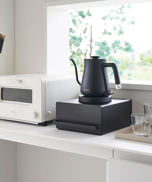 collex / コレックス インテリア・生活雑貨・ホビー・ステーショナリー | 【tower】 引出付きキッチン家電下ラック 省スペース 台所収納 | 詳細12