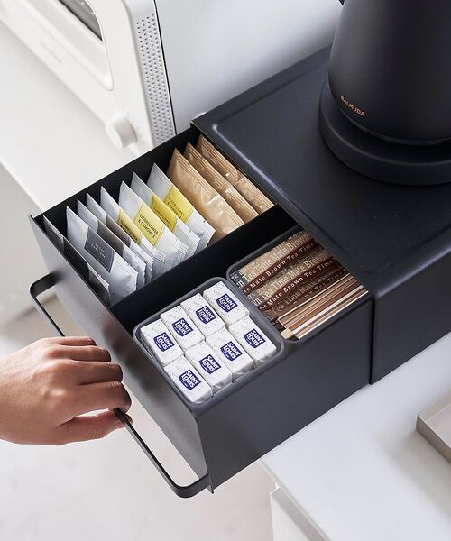 collex / コレックス インテリア・生活雑貨・ホビー・ステーショナリー | 【tower】 引出付きキッチン家電下ラック 省スペース 台所収納 | 詳細16