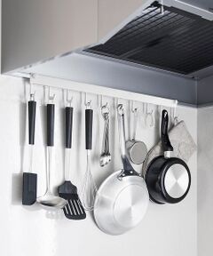 collex / コレックス インテリア・生活雑貨・ホビー・ステーショナリー | 【tower】 レンジフードフック10連 キッチン収納 フック掛け