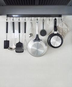 collex / コレックス インテリア・生活雑貨・ホビー・ステーショナリー | 【tower】 レンジフードフック10連 キッチン収納 フック掛け