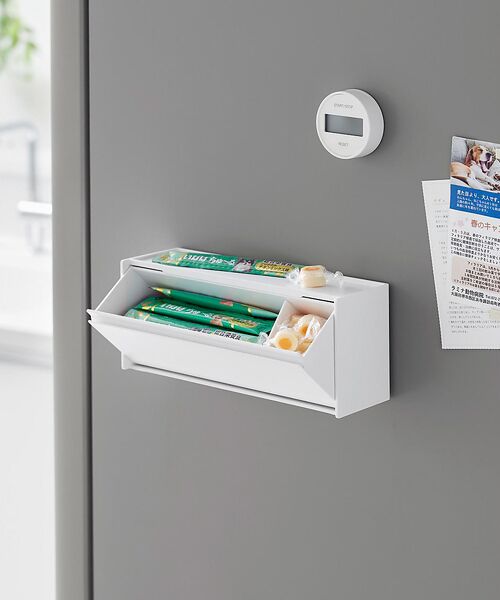 collex / コレックス インテリア・生活雑貨・ホビー・ステーショナリー | 【tower】 マグネットペットおやつ収納ケース  磁石で簡単取り付け コンパク | 詳細4