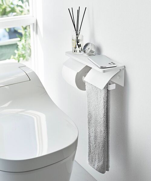 collex / コレックス その他雑貨 | 【tower/タワー】ウォールトイレットペーパーホルダー ダブル 石こうボード壁 | 詳細5