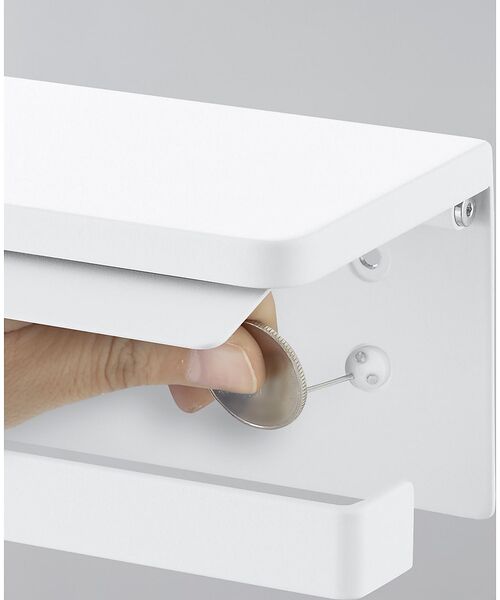 collex / コレックス その他雑貨 | 【tower/タワー】ウォールトイレットペーパーホルダー ダブル 石こうボード壁 | 詳細6