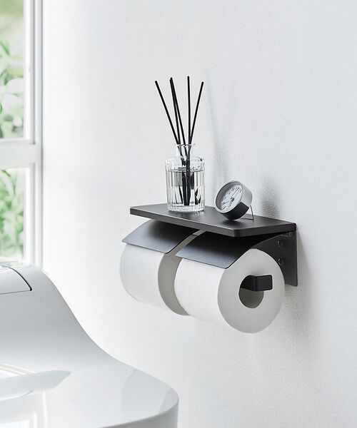 collex / コレックス その他雑貨 | 【tower/タワー】ウォールトイレットペーパーホルダー ダブル 石こうボード壁 | 詳細9