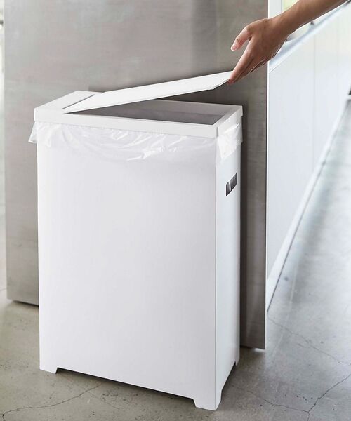 collex / コレックス その他雑貨 | 【tower/タワー】スリムゴミ箱 蓋付き 45L対応 分別可能 省スペース | 詳細1