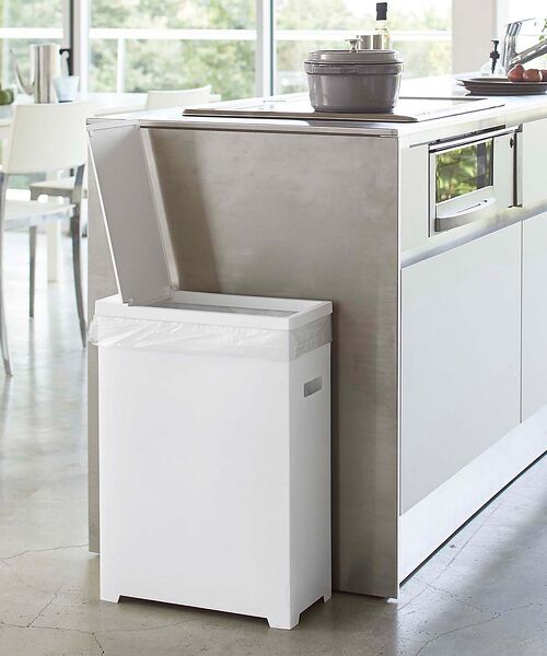 collex / コレックス その他雑貨 | 【tower/タワー】スリムゴミ箱 蓋付き 45L対応 分別可能 省スペース | 詳細2