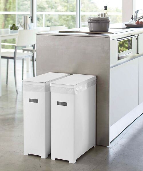 collex / コレックス その他雑貨 | 【tower/タワー】スリムゴミ箱 蓋付き 45L対応 分別可能 省スペース | 詳細8