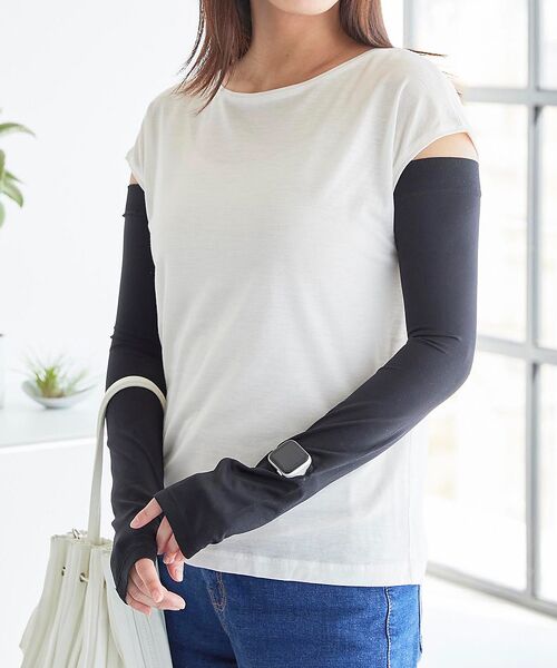 collex / コレックス 服飾小物 | 【tower/タワー】リバーシブルで使えるアームカバー UV対策 接触冷感 スマ | 詳細3
