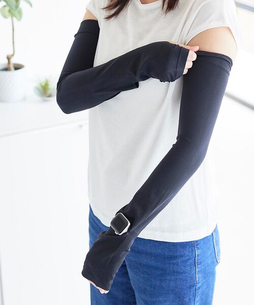 collex / コレックス 服飾小物 | 【tower/タワー】リバーシブルで使えるアームカバー UV対策 接触冷感 スマ | 詳細8