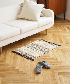 collex / コレックス インテリア・インテリア雑貨 | RugRu ポップコーンストライプマット 50×70cm