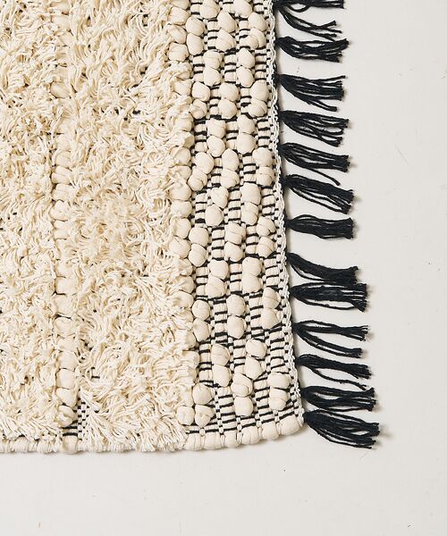 collex / コレックス インテリア・インテリア雑貨 | RugRu ポップコーンストライプマット 50×70cm | 詳細3