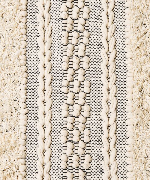 collex / コレックス インテリア・インテリア雑貨 | RugRu ポップコーンストライプマット 50×70cm | 詳細4