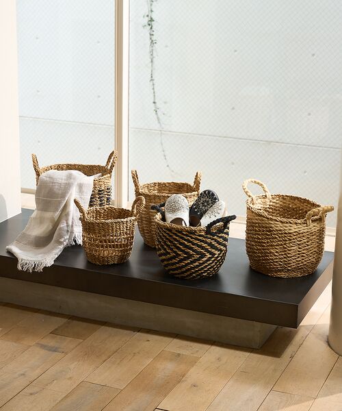 collex / コレックス インテリア・インテリア雑貨 | UシェイプバスケットL | 詳細1