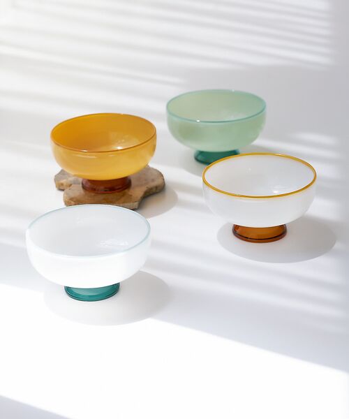 collex / コレックス 食器 | 【amabro/アマブロ】SNOW BOWL  デザートボウル ミルクガラス 耐 | 詳細1