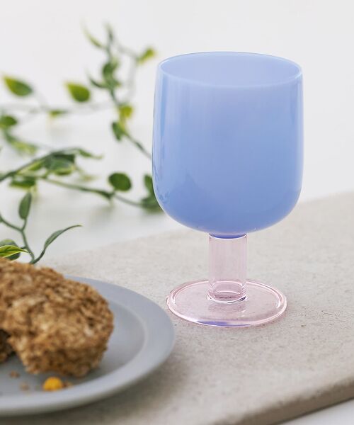 collex/コレックス 【amabro/アマブロ】 TWO TONE WINE GLASS ツートン ワ ブルー系その他1 F collex/コレックス 【amabro/アマブロ】 TWO TONE WINE GLASS ツートン ワ ブルー系その他1 F