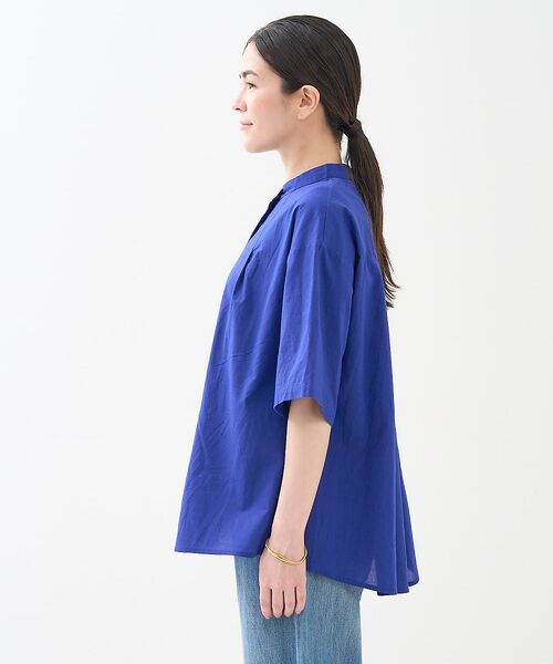 collex / コレックス シャツ・ブラウス | インド綿 半袖フレアブラウス | 詳細11