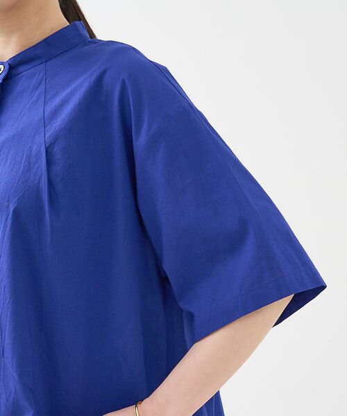 collex / コレックス シャツ・ブラウス | インド綿 半袖フレアブラウス | 詳細16