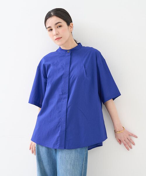 collex / コレックス シャツ・ブラウス | インド綿 半袖フレアブラウス | 詳細6