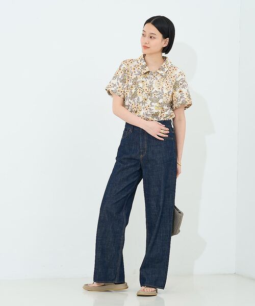 collex / コレックス シャツ・ブラウス | ボタニカルプリントシャツ | 詳細1