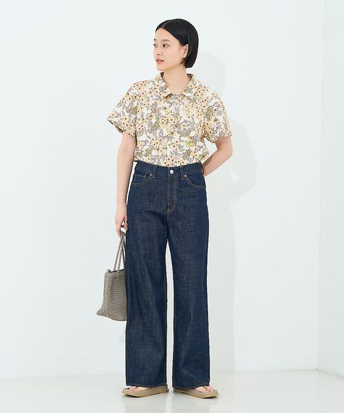 collex / コレックス シャツ・ブラウス | ボタニカルプリントシャツ | 詳細3