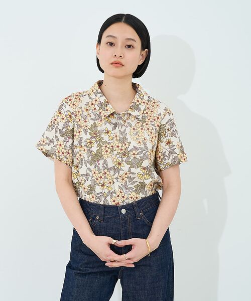 collex / コレックス シャツ・ブラウス | ボタニカルプリントシャツ | 詳細4