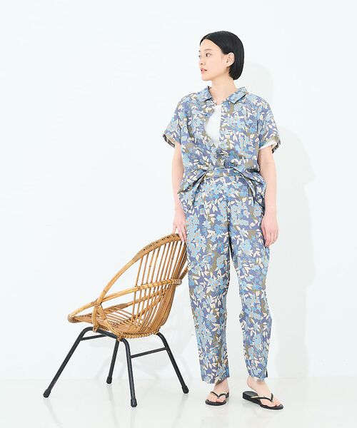 collex / コレックス シャツ・ブラウス | ボタニカルプリントシャツ | 詳細11