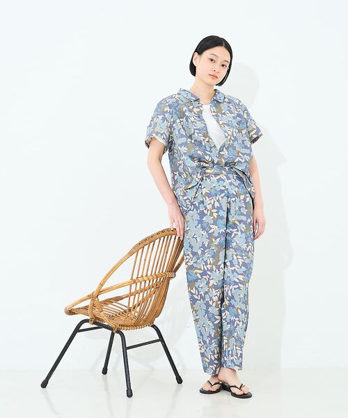 collex / コレックス シャツ・ブラウス | ボタニカルプリントシャツ | 詳細13