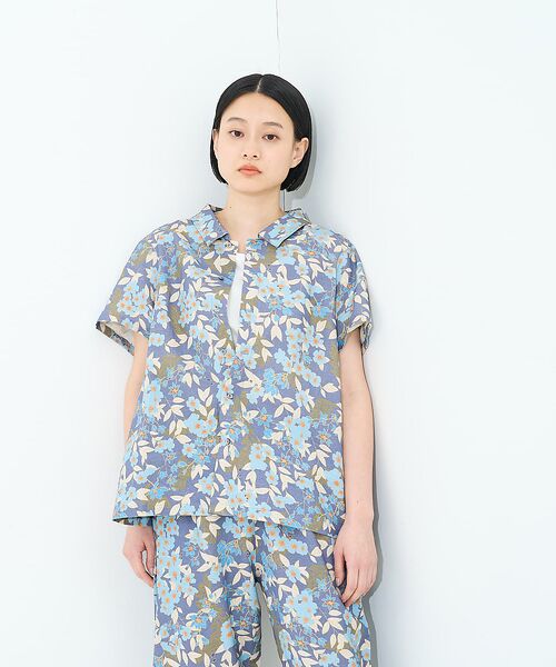 collex / コレックス シャツ・ブラウス | ボタニカルプリントシャツ | 詳細15
