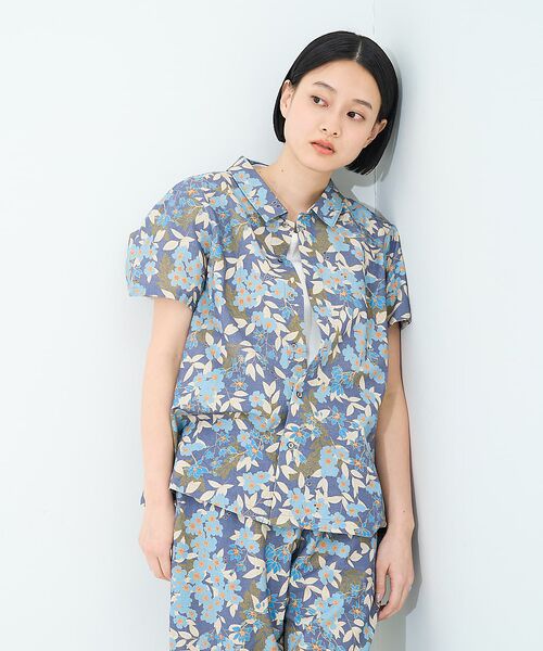 collex / コレックス シャツ・ブラウス | ボタニカルプリントシャツ | 詳細16