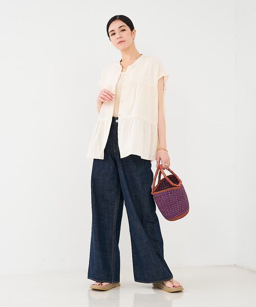 collex / コレックス シャツ・ブラウス | 切替ギャザーブラウス | 詳細2