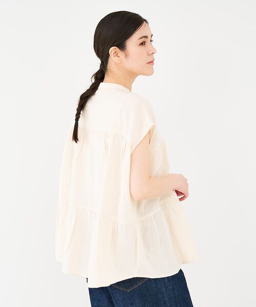 collex / コレックス シャツ・ブラウス | 切替ギャザーブラウス | 詳細7