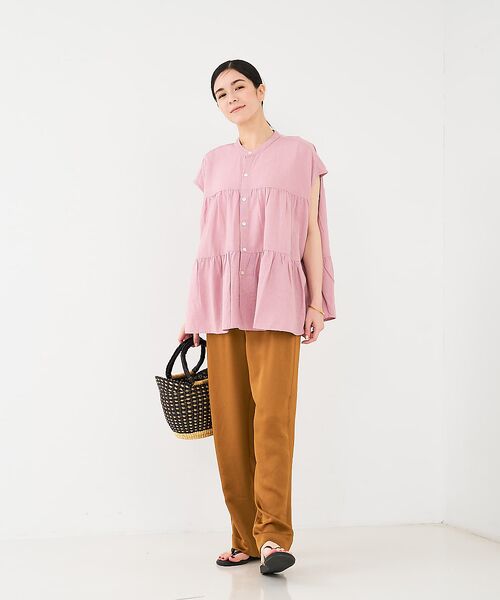 collex / コレックス シャツ・ブラウス | 切替ギャザーブラウス | 詳細10