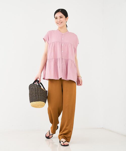 collex / コレックス シャツ・ブラウス | 切替ギャザーブラウス | 詳細11