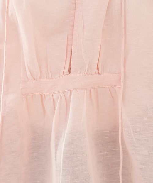 collex / コレックス シャツ・ブラウス | リネンコットンギャザーブラウス | 詳細8
